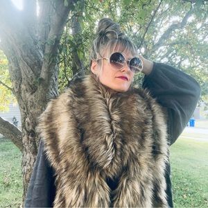 Faux Fur Shrug Wrap | Scarf